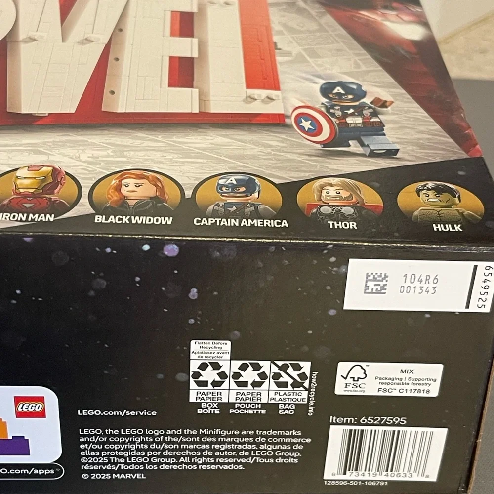 LEGO Marvel Logo MiniFigures The Infinity Saga 931Pcs 76313 12+ NIB - Picture 5 of 11
